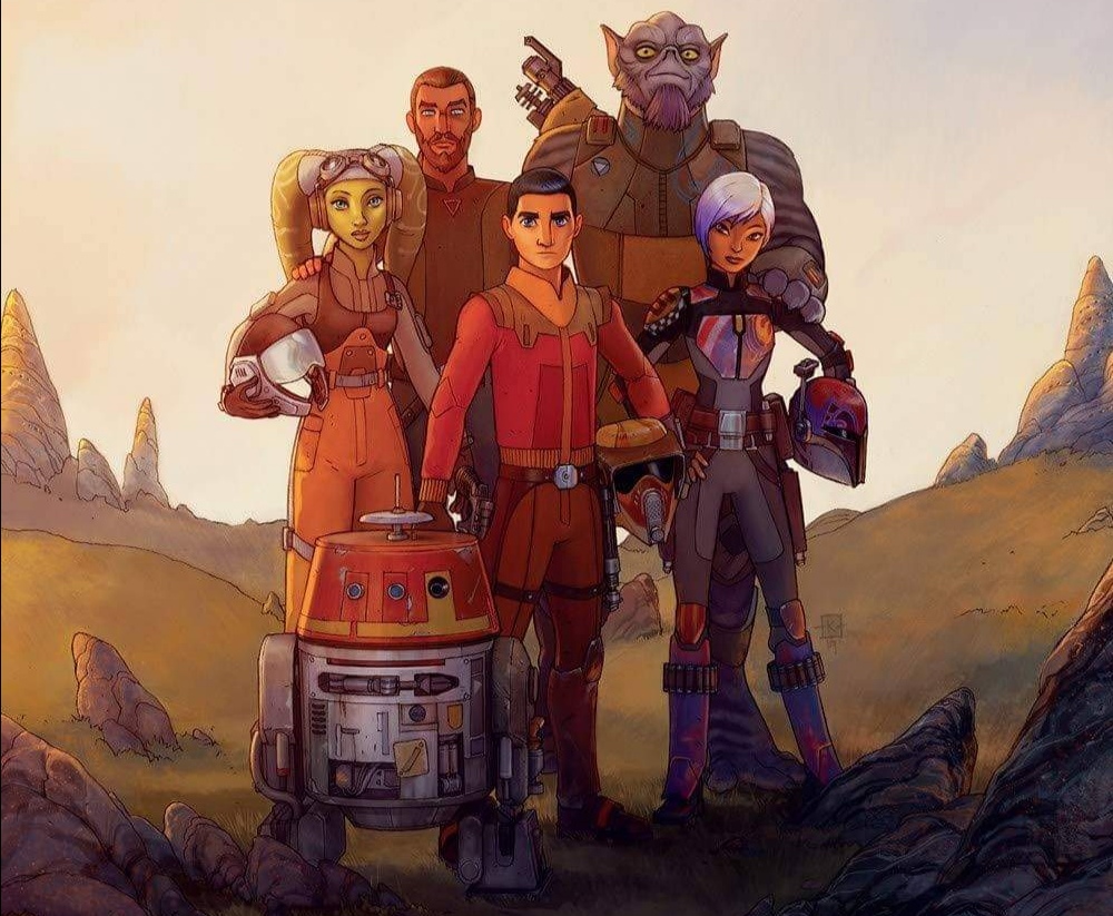 Avance del libro de arte STAR WARS&nbsp;REBELS