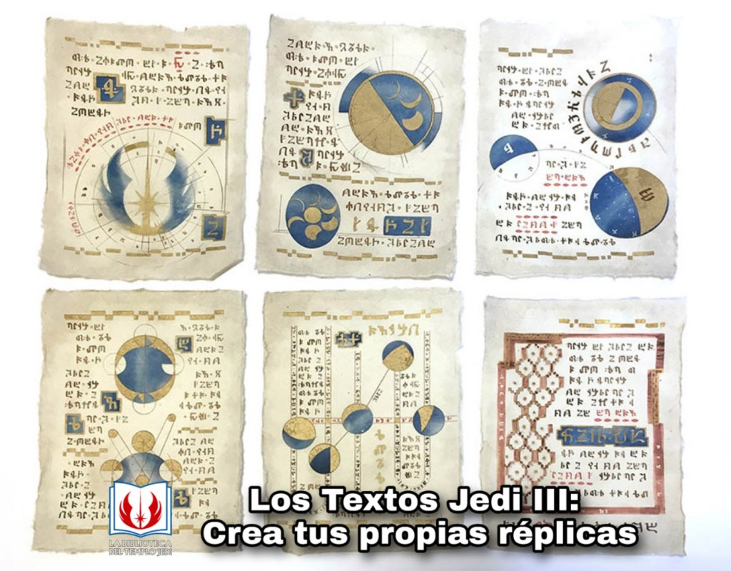Los Textos Jedi III: Crea tus propias&nbsp;réplicas