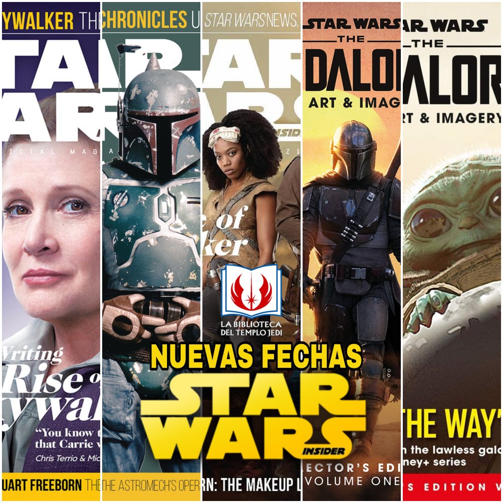 Calendario de lanzamiento de la revista Star Wars&nbsp;Insider