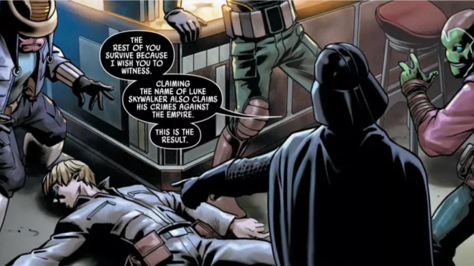 Avance de Star Wars #5: ¿Darth Vader mata a Luke&nbsp;Skywalker?