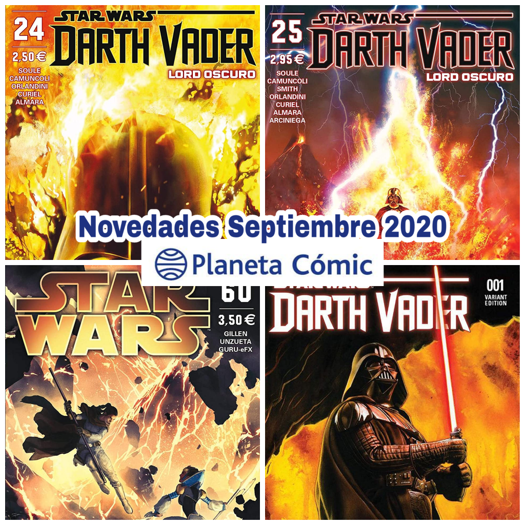 Novedades Star Wars de Septiembre 2020 de la editorial Planeta&nbsp;Cómic
