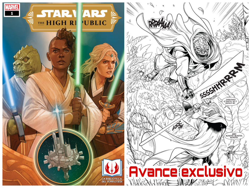 Avance del cómic STAR WARS: THE HIGH REPUBLIC #1 de la editorial&nbsp;Marvel
