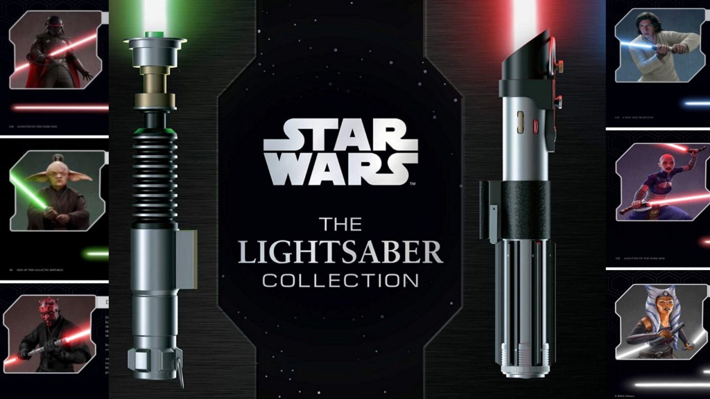 La historia detrás del libro Star Wars The Lightsaber&nbsp;Collection