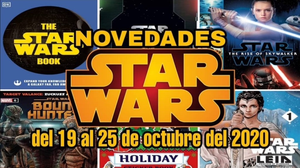 Video novedades Star Wars USA del 19 al 25 de octubre del&nbsp;2020