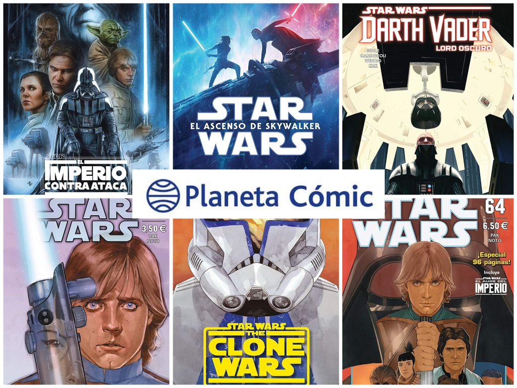 Novedades Star Wars de Planeta Cómic para diciembre a la venta a partir del 17 de&nbsp;noviembre