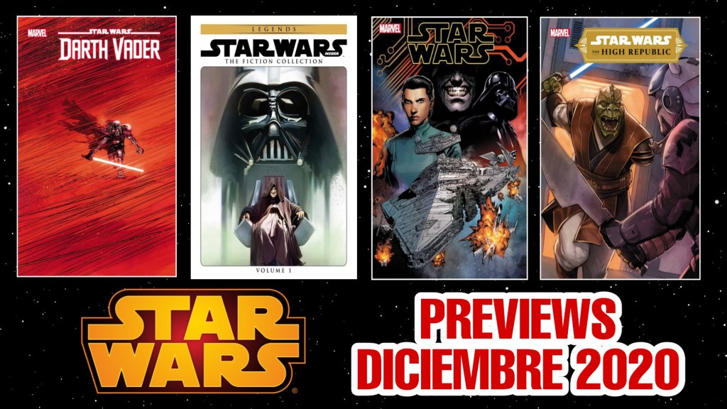 Novedades Star Wars del Catálogo Previews de Diciembre&nbsp;2020
