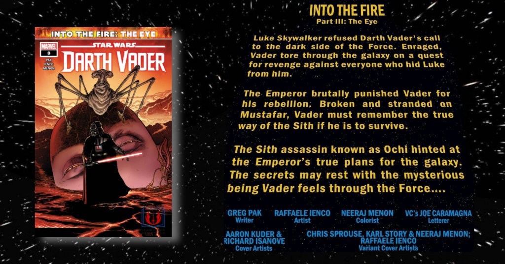 Sly Moore y un secreto del Episodio IX en Darth Vader&nbsp;#8
