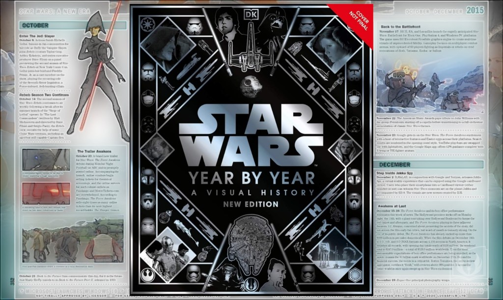 Avance de la nueva edición de la guía Star Wars Year By&nbsp;Year