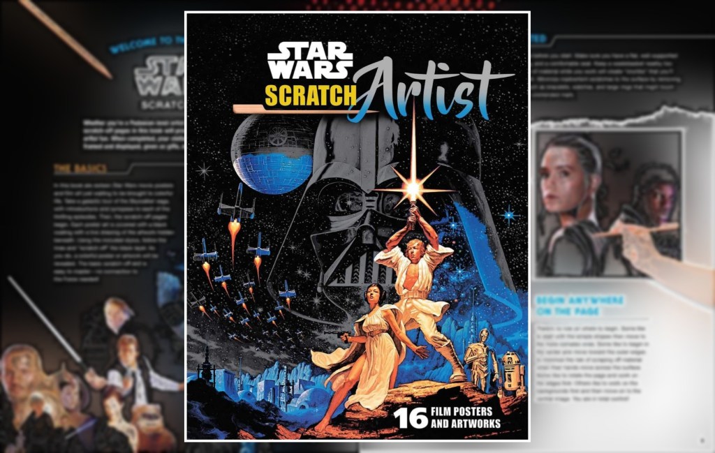Avance del libro Star Wars Scratch&nbsp;Artist