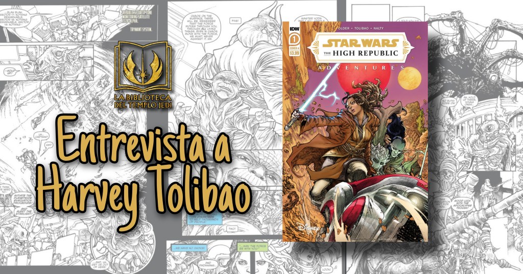 Entrevista a Harvey Tolibao, dibujante de The High Republic para&nbsp;IDW