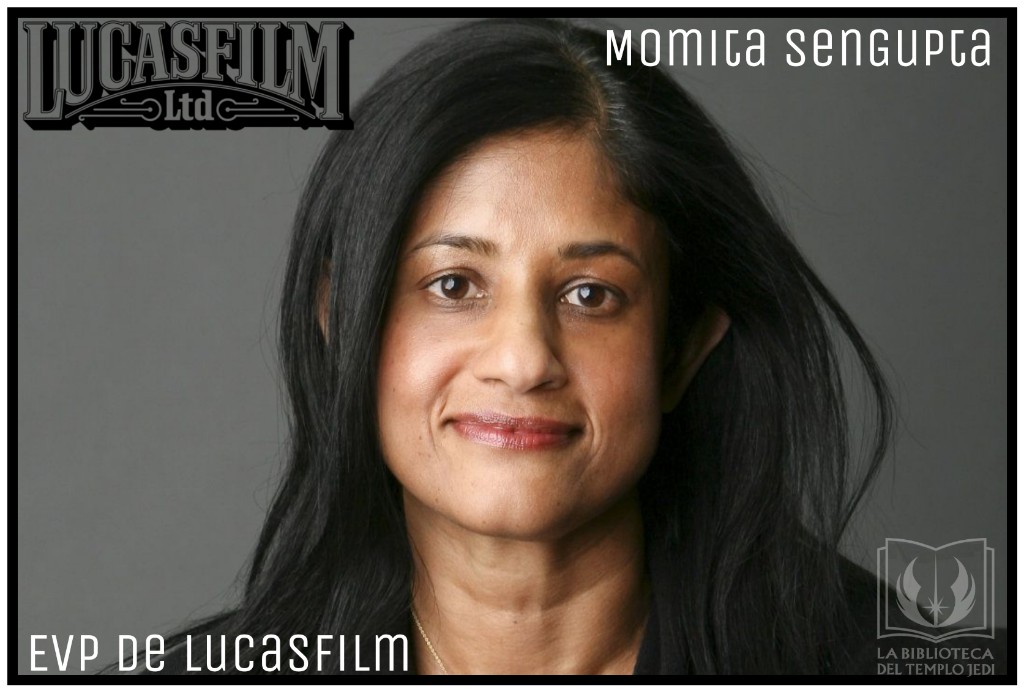 Nueva vicepresidenta de producciones física de Lucasfilm: Momita&nbsp;Sengupta