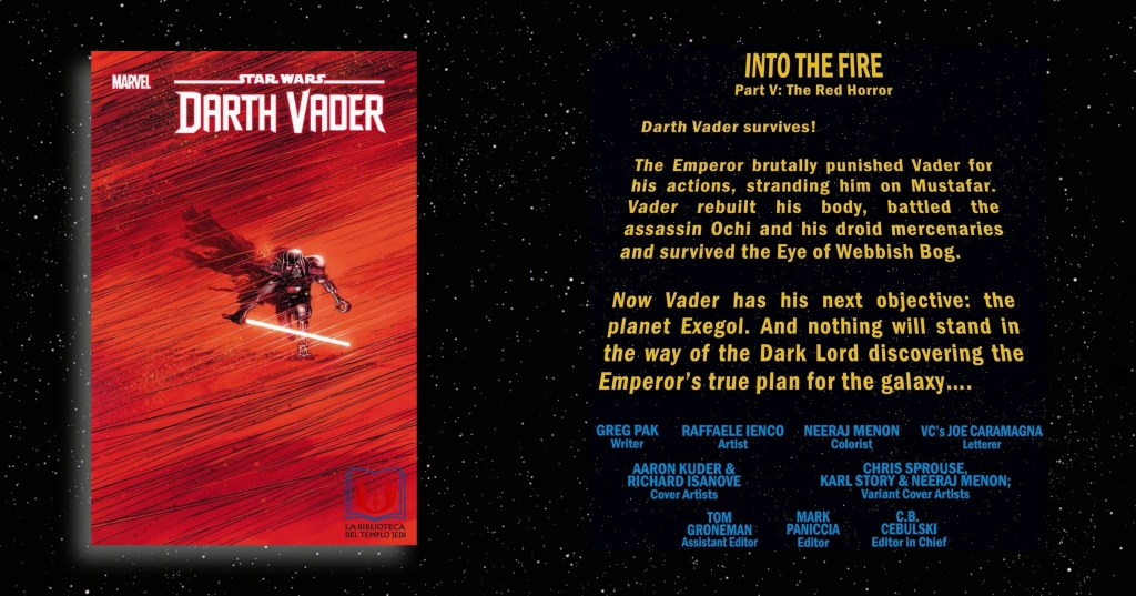 Vader debe enfrentarse a sus fantasmas antes de llegar a&nbsp;Exegol