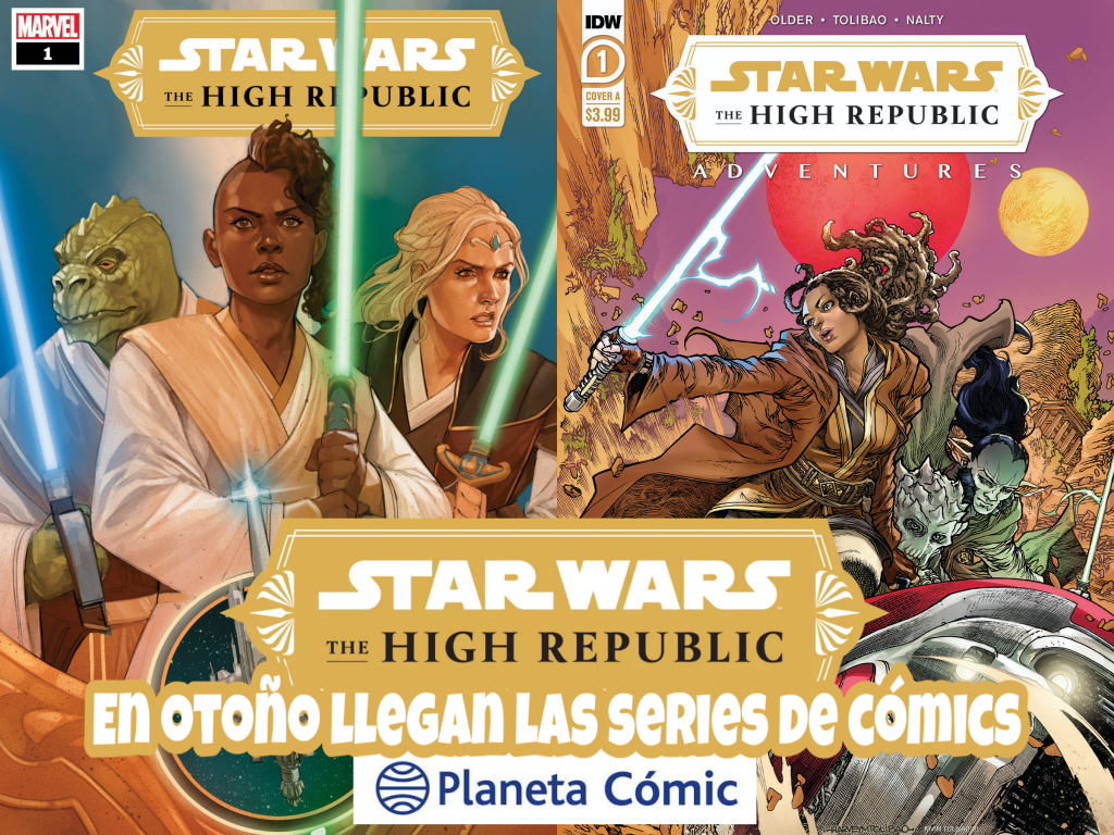 Los cómics de Star Wars The High Republic llegarán a España a partir de&nbsp;Otoño
