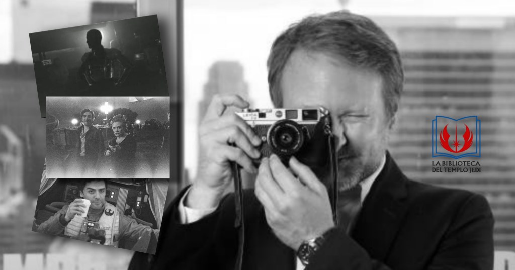 El libro de fotografías detrás de las cámaras de Rian Johnson sigue en&nbsp;pie