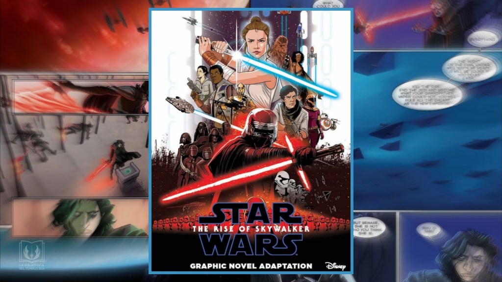 Avance de la adaptación a novela gráfica de Star Wars El Ascenso de&nbsp;Skywalker