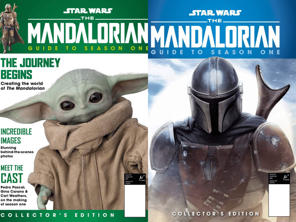 Las revistas especiales de la serie The Mandalorian Temporada&nbsp;1
