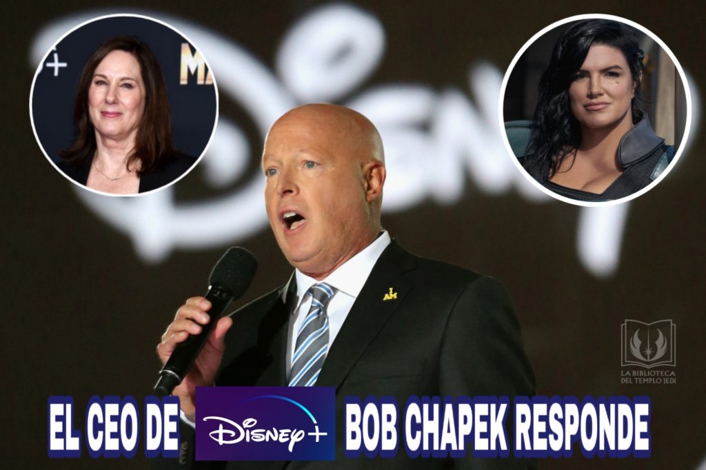 El CEO de Disney Bob Chapek responde: Kathleen Kennedy sigue y habla sobre el tema Gina&nbsp;Carano
