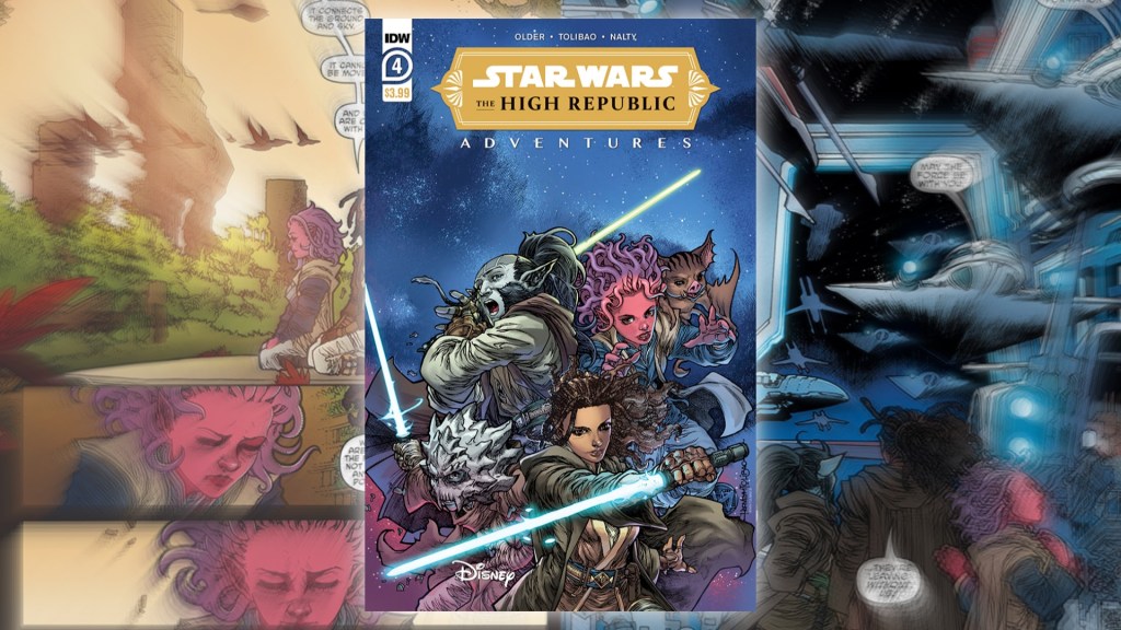 Avance del cómic Star Wars The High Republic Adventures #4 de&nbsp;IDW