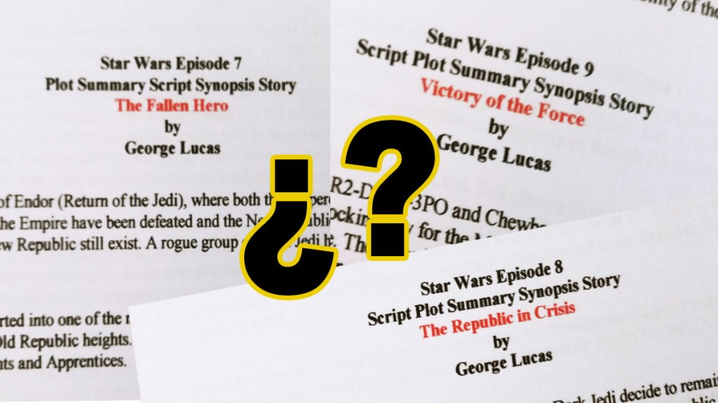 La (supuesta) trilogía de secuelas que George Lucas tenía&nbsp;planeada