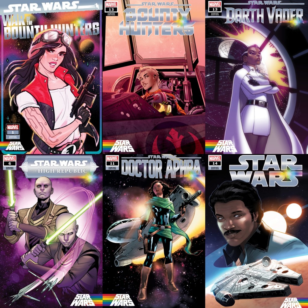 Anunciadas Portadas especiales de Star Wars por el mes del&nbsp;Orgullo