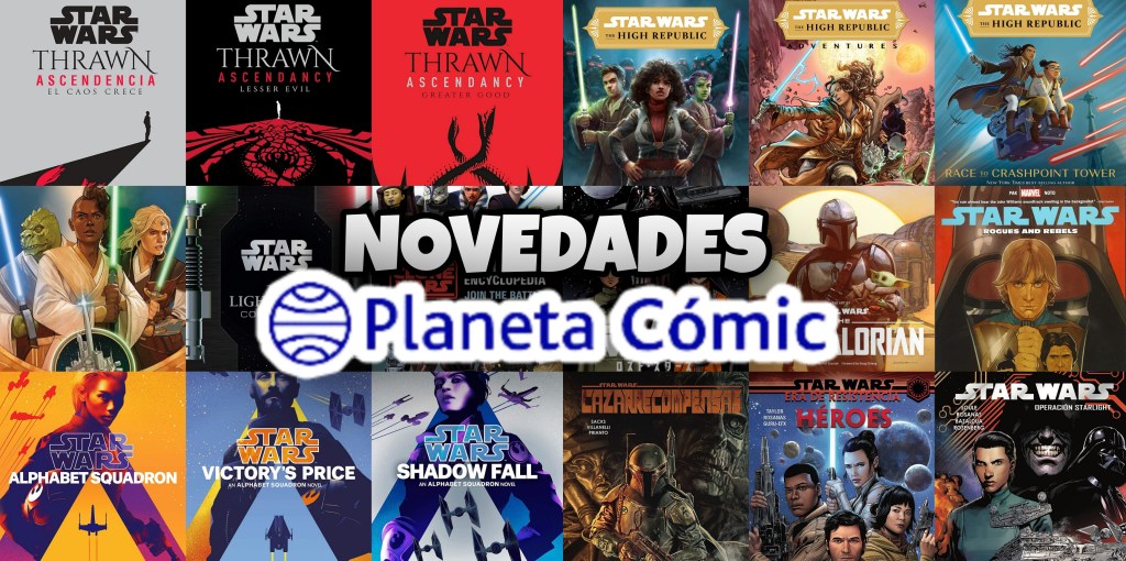 Plan editorial Star Wars de Planeta Cómic Para&nbsp;2021