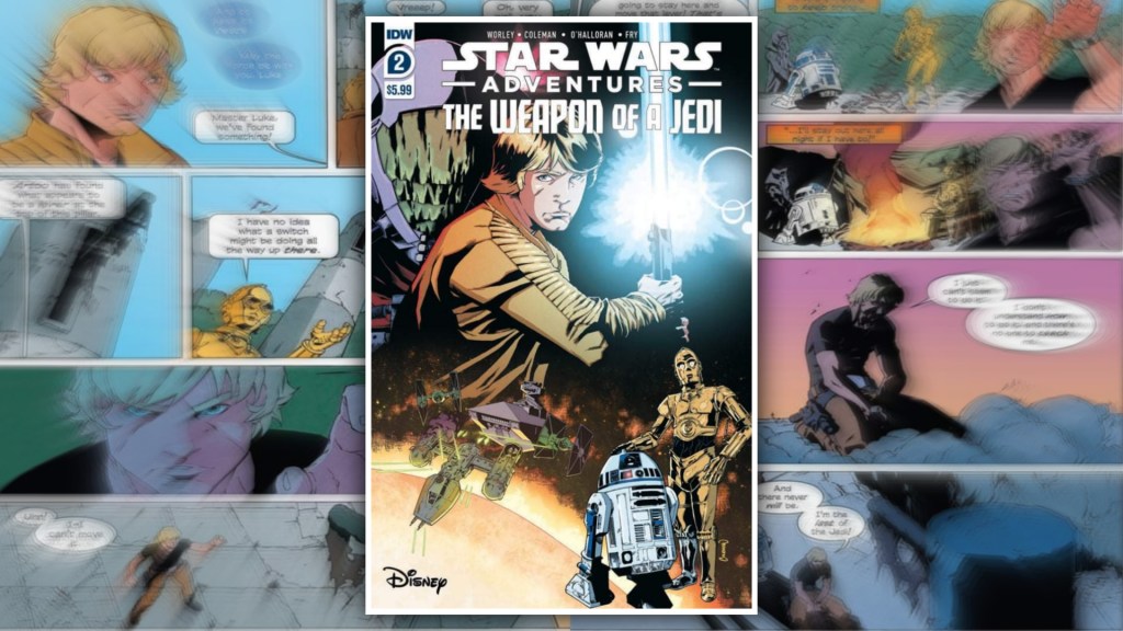 Avance del comic Star Wars Adventures: The Weapon of a Jedi&nbsp;#2