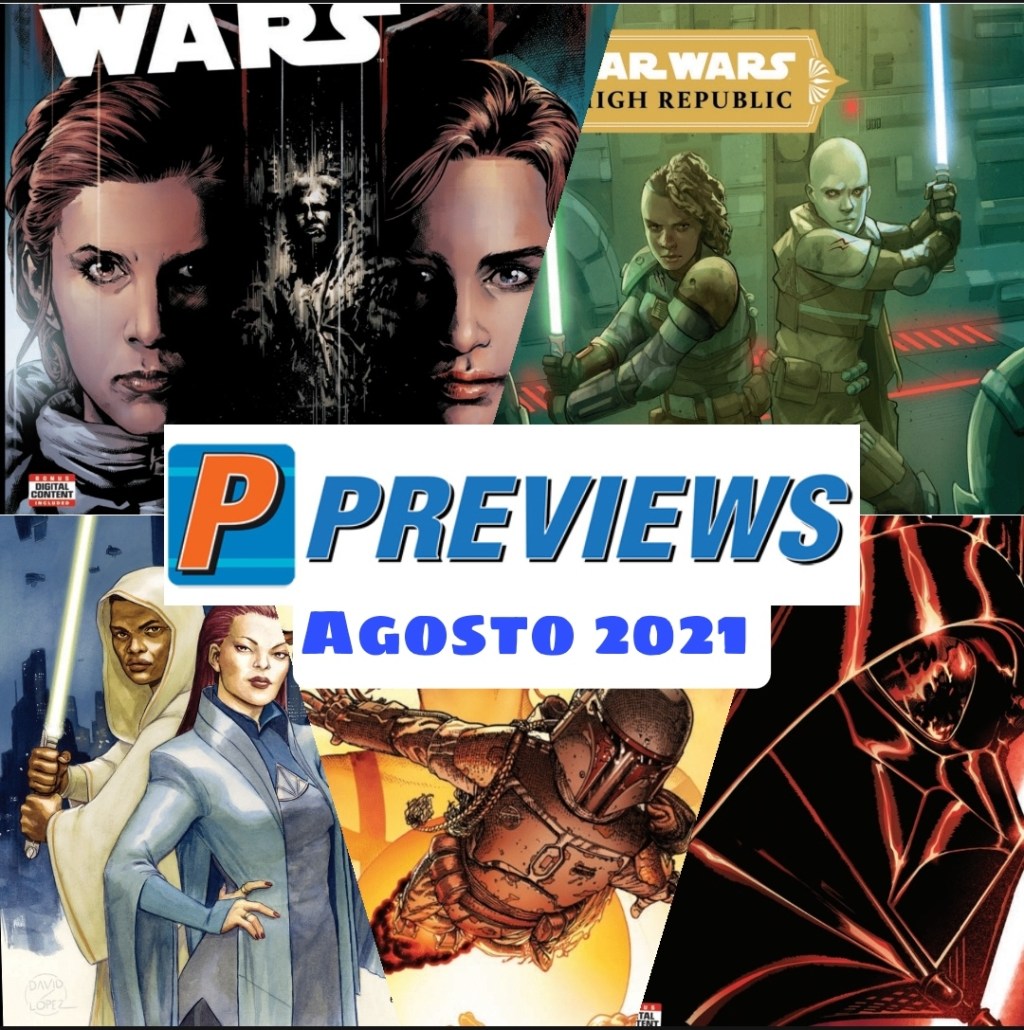 Novedades Star Wars del Catálogo Previews de agosto&nbsp;2021