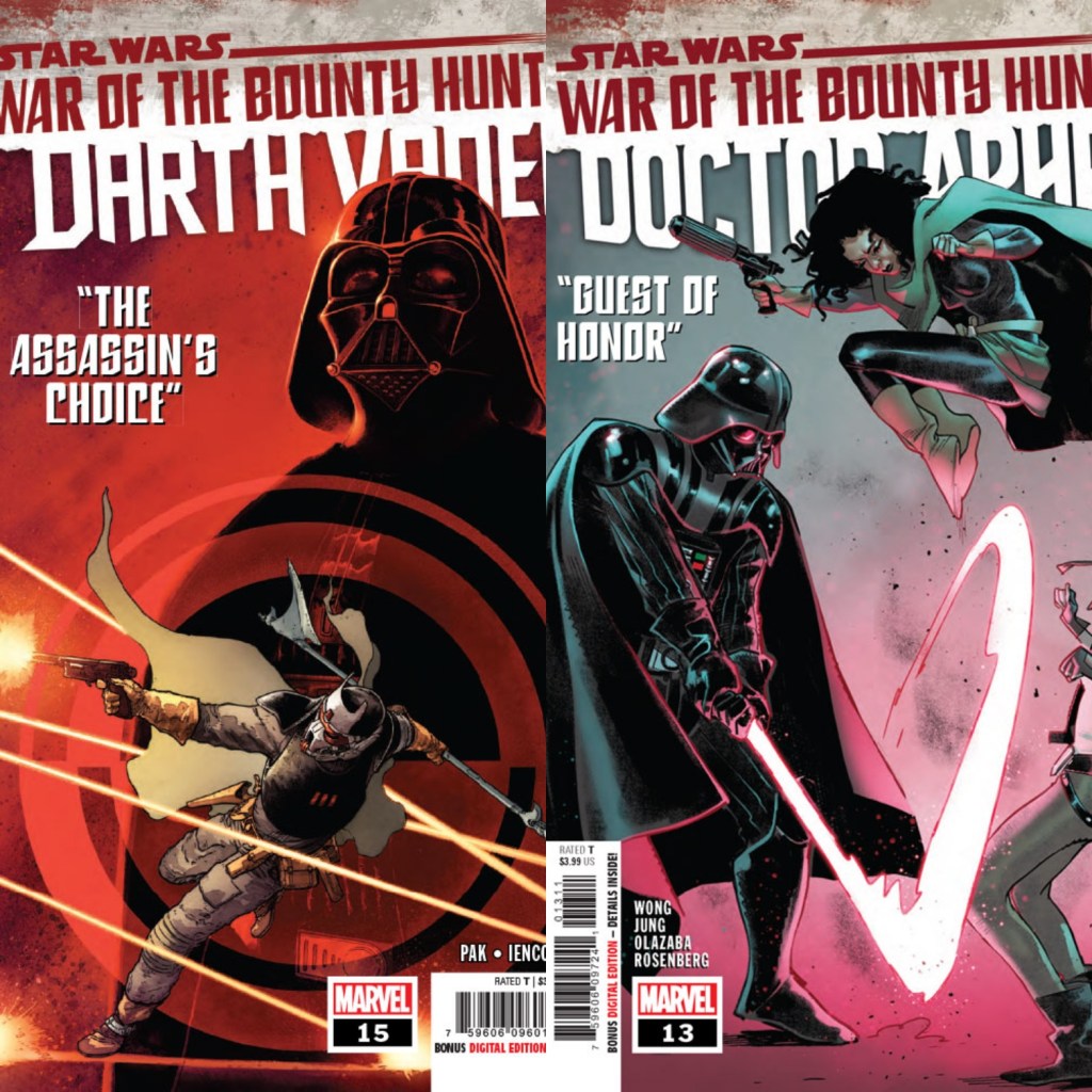 Avances de los cómics Darth Vader #15 y Doctora Aphra&nbsp;#13