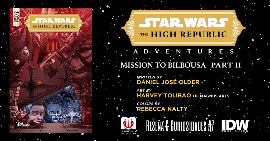 Reseña y Curiosidades de The High Republic Adventures&nbsp;#7