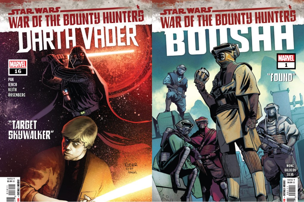 Avances de Star Wars War of the Bounty Hunters: Boushh y Luke Skywalker se unen a la Guerra de los Cazarrecompensas