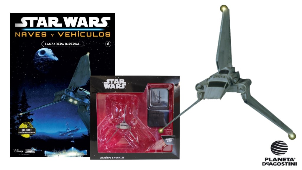 Coleccionable Star Wars Naves y Vehículos de Planeta DeAgostini #6: Lanzadera&nbsp;Imperial