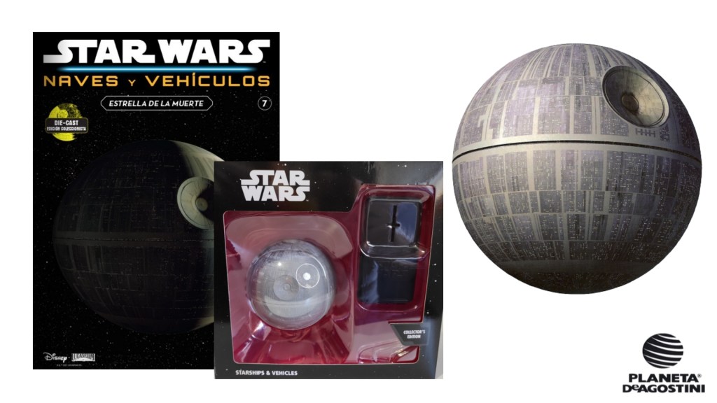 Coleccionable Star Wars Naves y Vehículos de Planeta DeAgostini #7: La Estrella de la&nbsp;Muerte