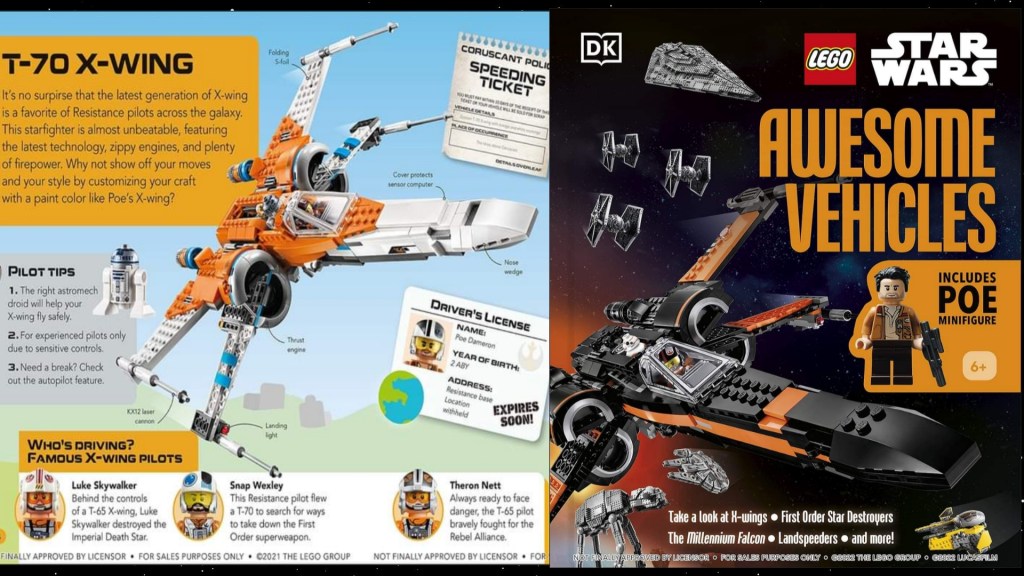 Nueva guía Lego Star Wars a la vista: Vehículos&nbsp;Increíbles