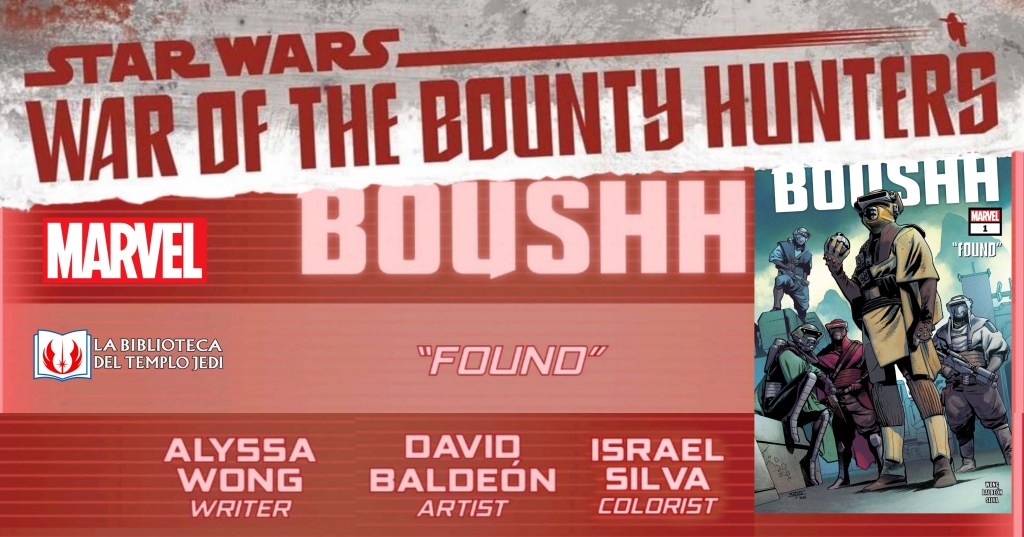 Reseña y Curiosidades del cómic Boushh&nbsp;#1