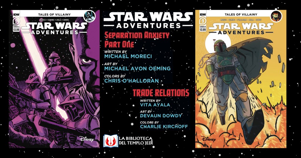 Reseña y curiosidades de Star Wars Adventures&nbsp;#9