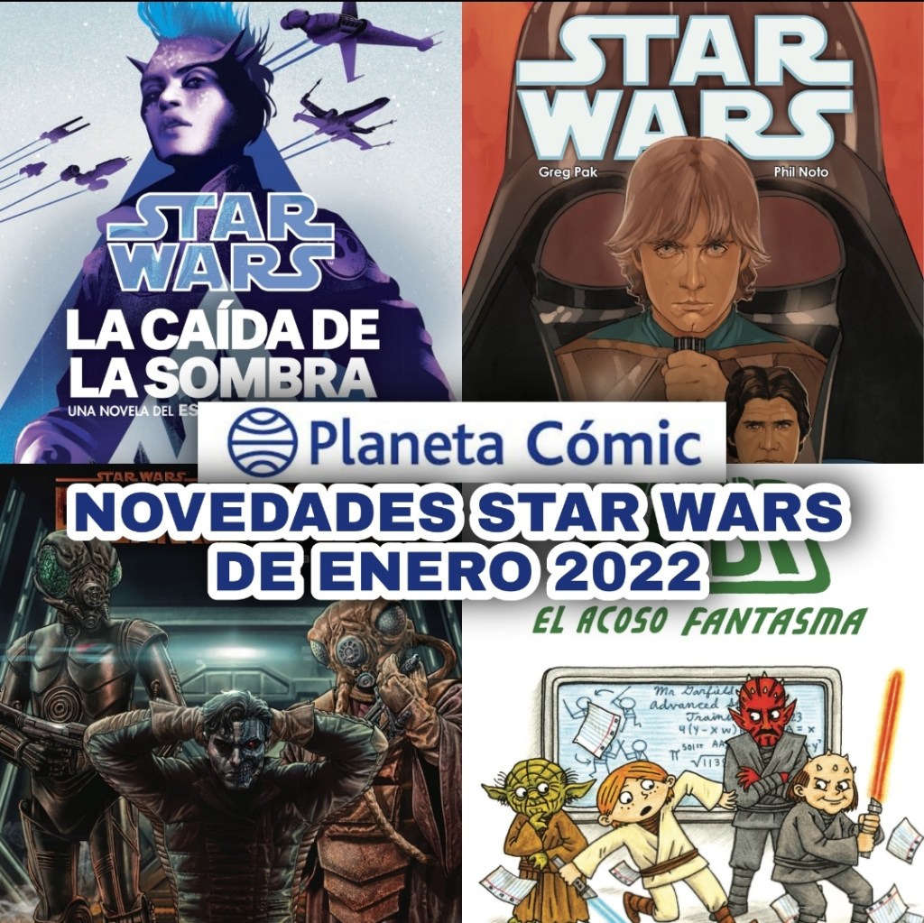 Novedades Star Wars de Planeta Cómic para Enero&nbsp;2022
