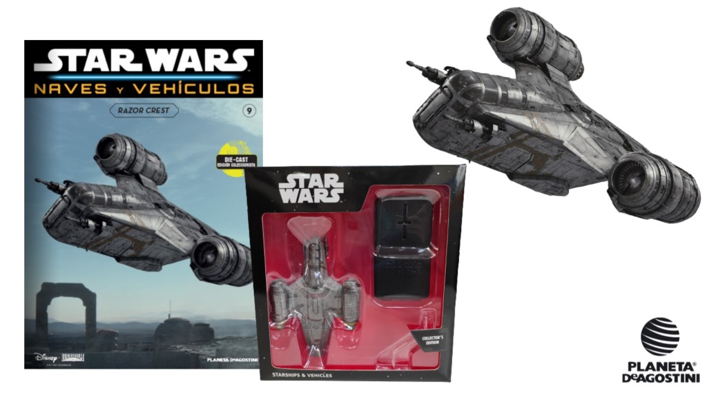 Coleccionable Star Wars Naves y Vehículos de Planeta DeAgostini #9: Razor&nbsp;Crest