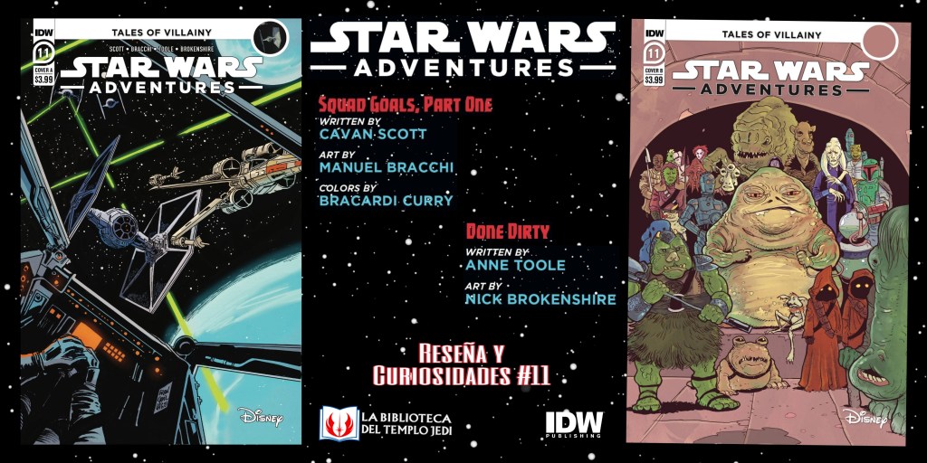 Reseña y curiosidades del cómic Star Wars Adventures&nbsp;#11