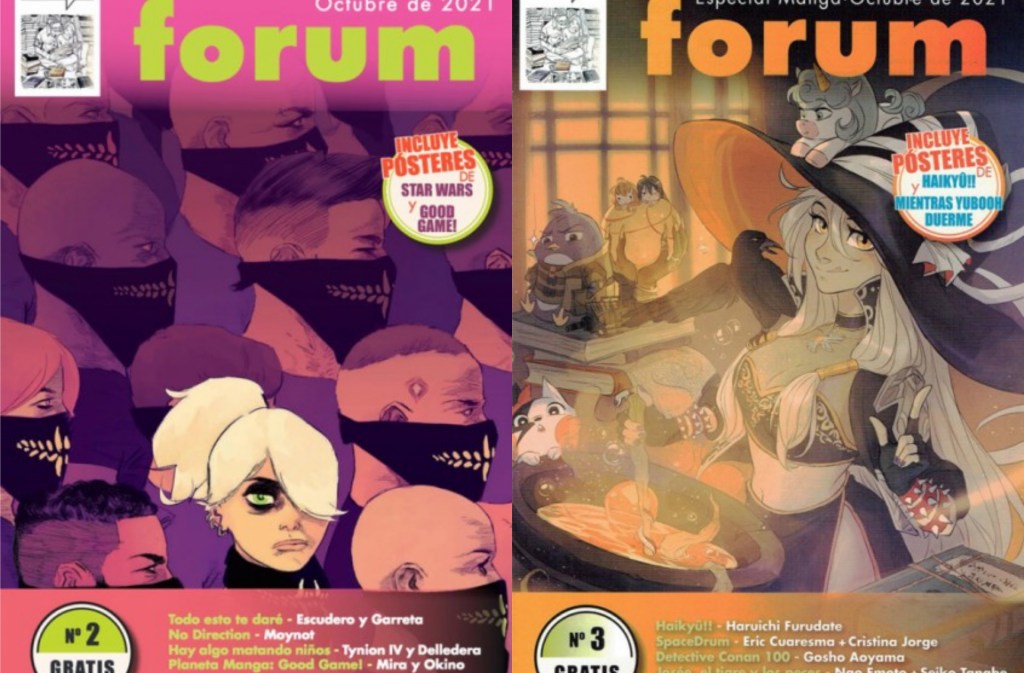 Reseña de la revista Forum #2 y #3 y su contenido Star&nbsp;Wars