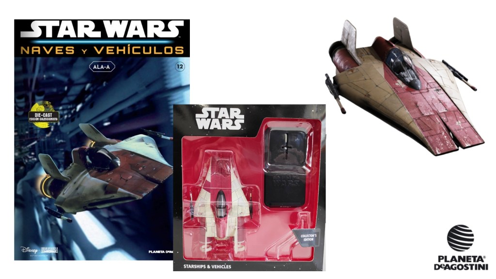 Coleccionable Star Wars Naves y Vehículos de Planeta DeAgostini #12:&nbsp;Ala-A