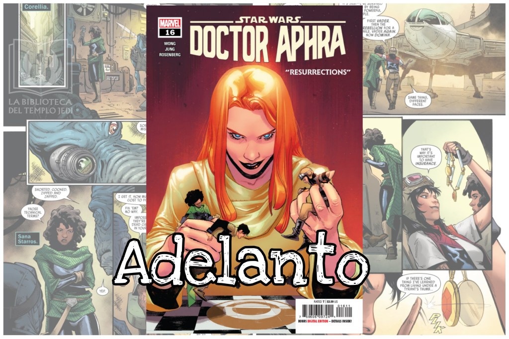 Avance de Star Wars Doctora Aphra&nbsp;#16