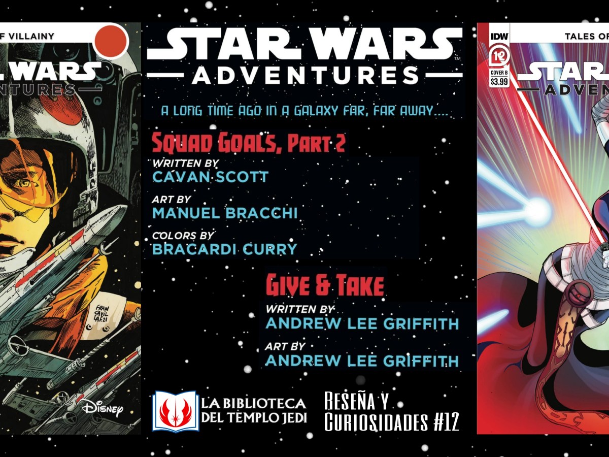 Reseña y curiosidades del cómic Star Wars Adventures&nbsp;#12