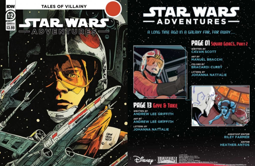 Avance del cómic Star Wars Adventures&nbsp;#12