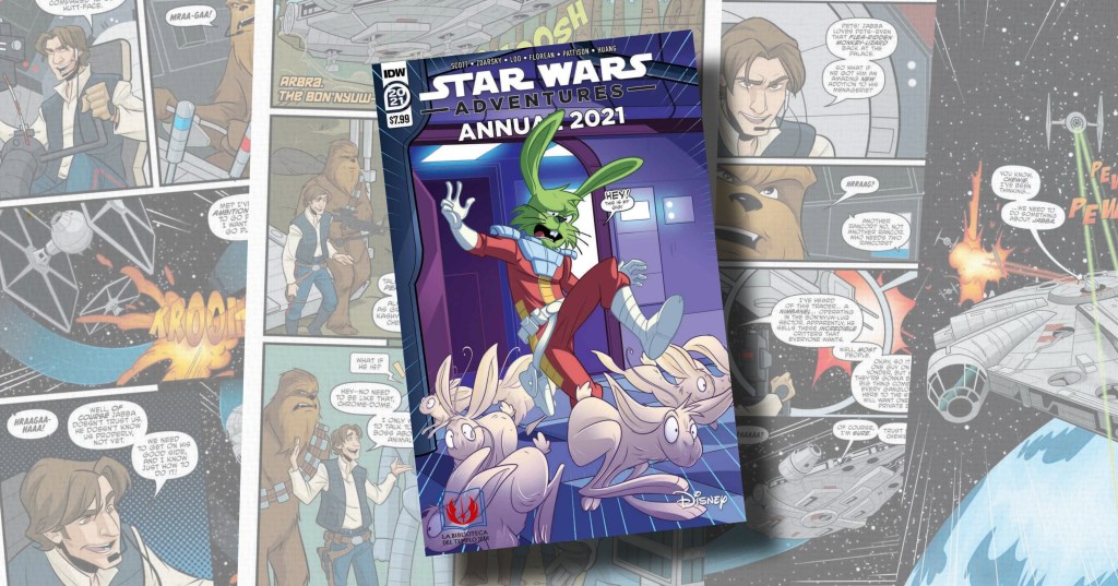 Avance del cómic Star Wars Adventures Annual&nbsp;2021