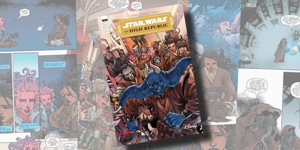 Los Padawans se divierten en el avance de Star Wars The High Republic Adventures&nbsp;#11