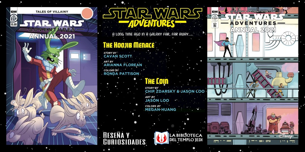 Reseña y curiosidades del cómic Star Wars Adventures Annual&nbsp;2021