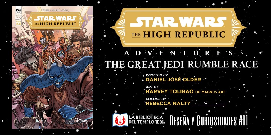 Reseña y curiosidades del cómic The High Republic Adventures&nbsp;#11