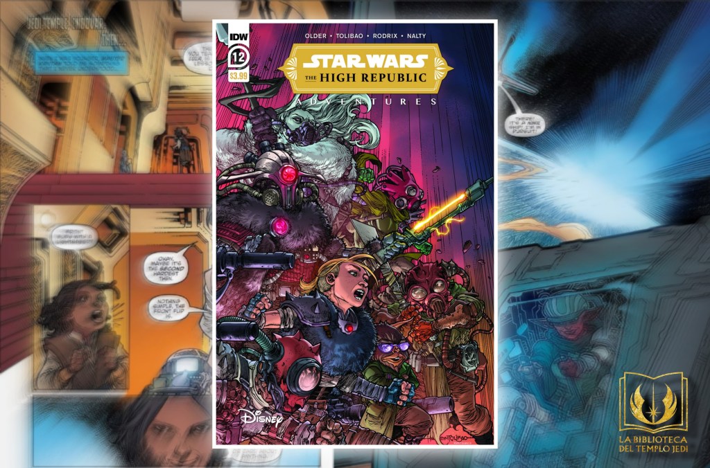 Adelanto del cómic Star Wars The High Republic Adventures&nbsp;#12