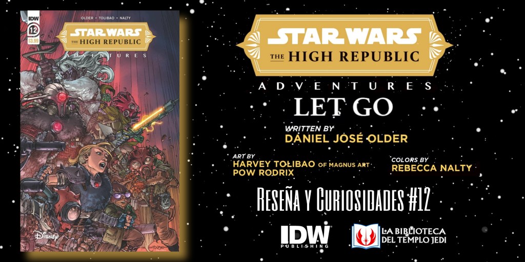 Reseña y curiosidades del cómic The High Republic Adventures&nbsp;#12