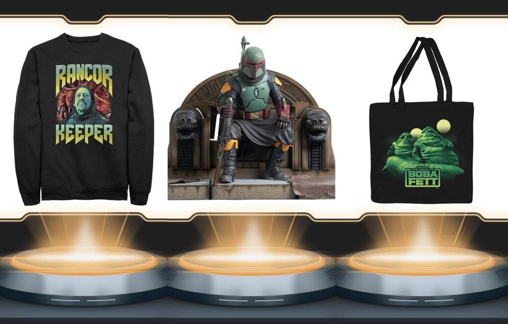 Trae a casa la Recompensa: Boba Fett en su trono, ropa y mucho&nbsp;más